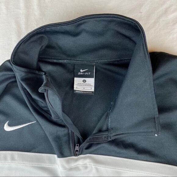 VTG Team Nike Dri Fit Pullover 1/4 Zip Windbreaker Jacket Men’s Medium Coaching - Picture 9 of 12
